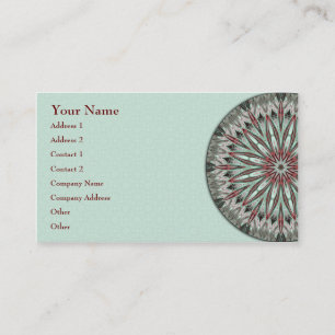 Simple Beauty Mandala - Business Card