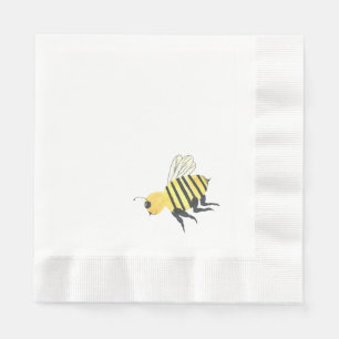 Simple Bee Napkins