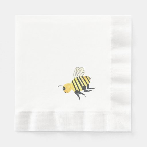 Image of Simple Bee Napkins Disposable Napkin