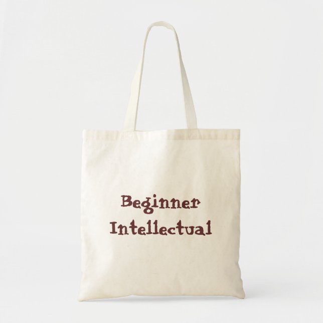 Simple Beginner Intellectual Quote Kids Tote Bag (Front)