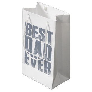 Simple Best Dad Ever Father's Day Gift Bag
