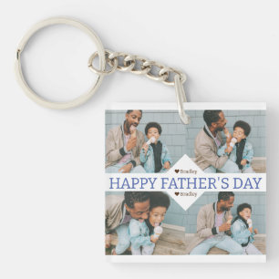 Simple Best Dad Ever Simple Photo Fathers Day Key Ring