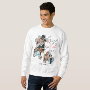 Simple Best Dad Ever Simple Photo Fathers Day Sweatshirt