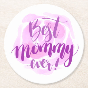 Simple Best Mum Ever Mother's Day   Coaster