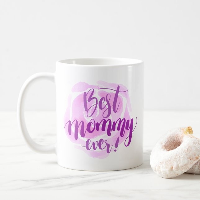 Simple Best Mum Ever Mother's Day | Coffee Mug (With Donut)