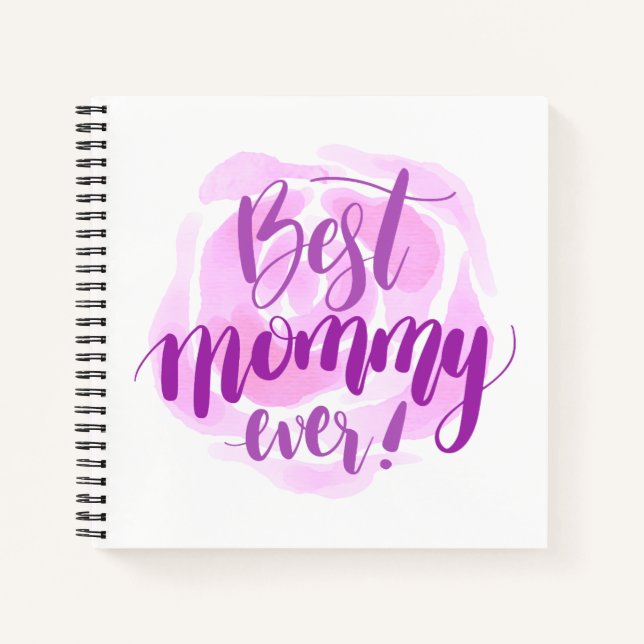 Simple Best Mum Ever Mother's Day | Notebook (Front)
