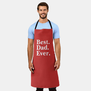 Simple Best "Your Text" Ever typography  Apron