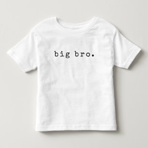 Simple “big bro.” Siblings Toddler T-shirt
