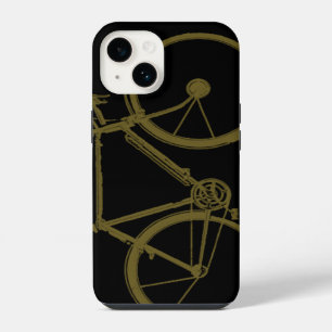 simple bike, cyclist iPhone 14 case
