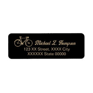 Simple Biking Cycling Cyclist black
