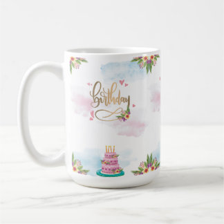 Simple Birthday Design Mug