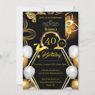 Simple Birthday Invitation