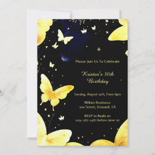 Simple Birthday Invitation