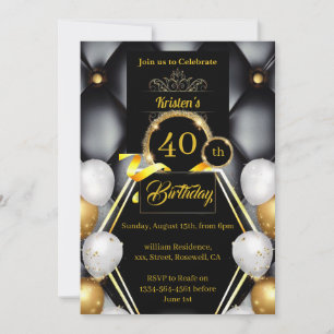 Simple Birthday Invitation