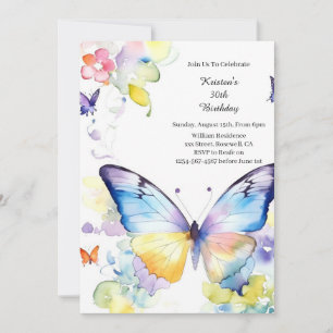 Simple Birthday Invitation