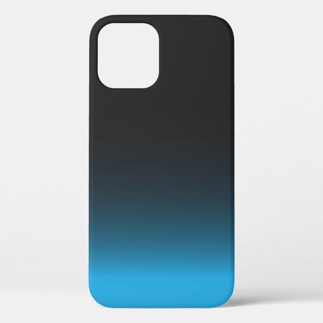 Simple Black and Blue iPhone 6 Case, Tough Case-Mate iPhone Case (Back)