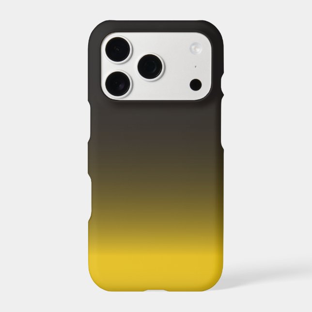 Simple Black and Gold iPhone 7 Case (Back)