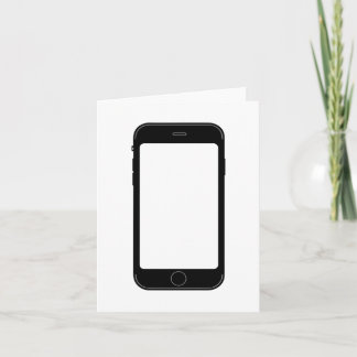Simple Black and White Mobile Phone Template
