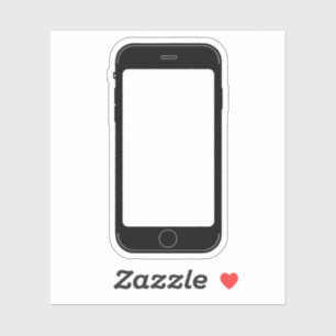 Simple Black and White Mobile Phone Template