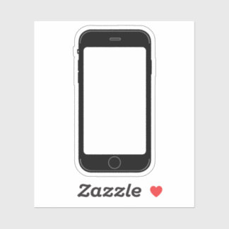 Simple Black and White Mobile Phone Template