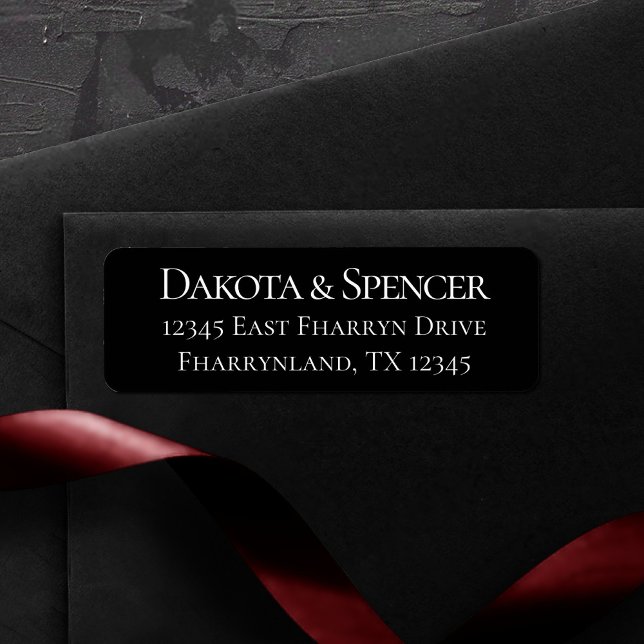 Simple Black and White Modern Chic Classic Wedding (Creator Uploaded)