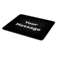Simple Black and White Your Message Text Template