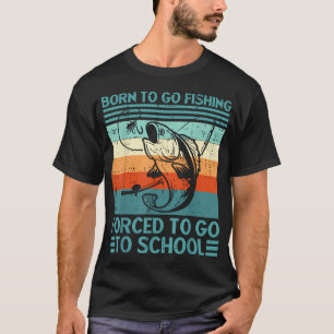 Simple Black Banded Leporinus Outline Set 2 T-Shirt