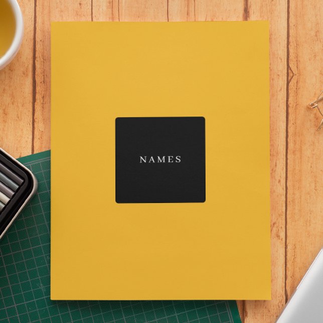 Simple Black Custom Add Your Name Elegant (Creator Uploaded)