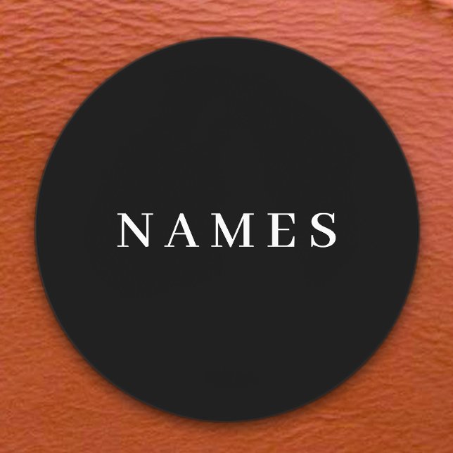 Simple Black Custom Add Your Name Elegant (Creator Uploaded)