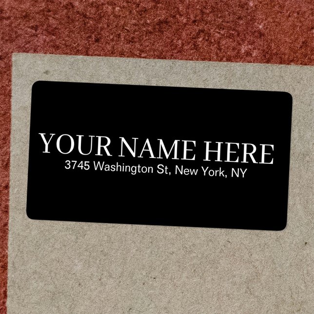 Simple Black Custom Add Your Name Elegant (Creator Uploaded)