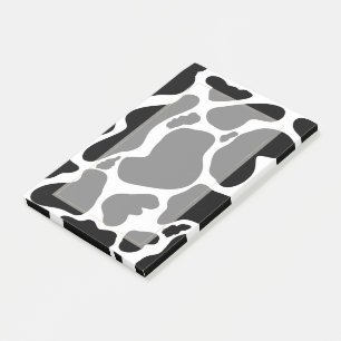 Simple Black & white Large cow spots Animal print Post-it Notes