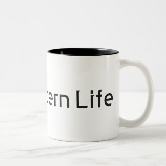 Simple Black & White Mug - Your Modern Life