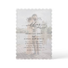 Simple Black & White Overlay Photo Wedding