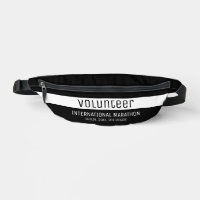 Simple Black White Volunteer Help Promotional