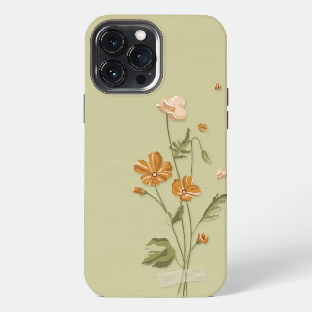   simple blooming floral    Case-Mate iPhone case (Back)