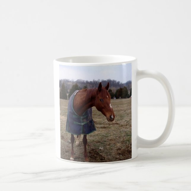 Simple Blue Blue Sea Mug (Right)