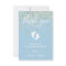 Simple Blue Gold THANK YOU Baby Shower BOY | PHOTO