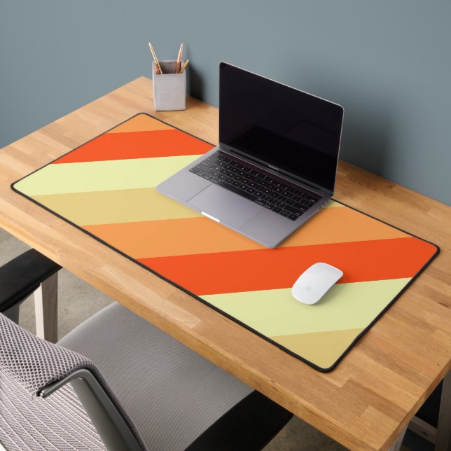 Simple Blue Lines Desk Pad for Workspace (Office 2)