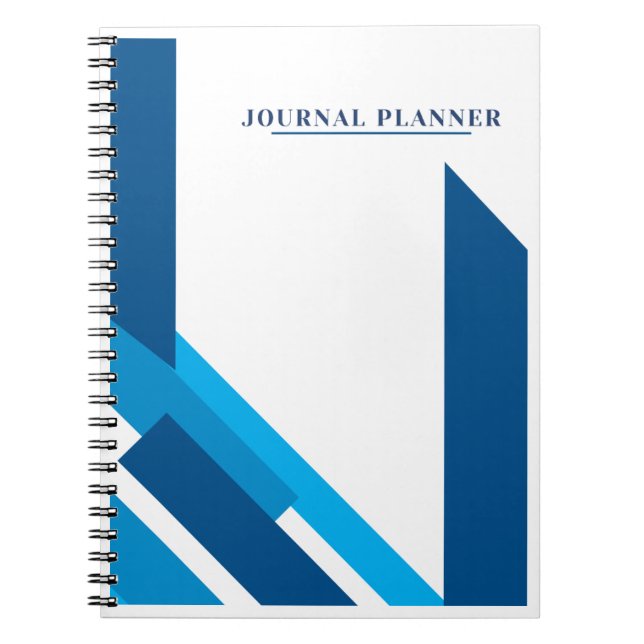 Simple Blue  Notebook (Front)