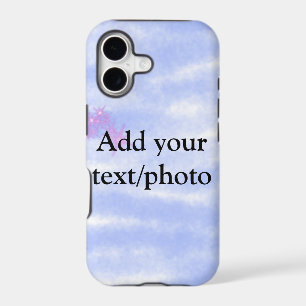 Simple blue pink watercolor add your text name th