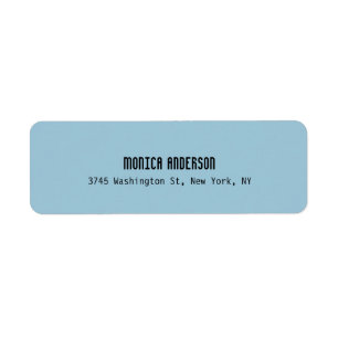 Simple Blue Professional Contemporary