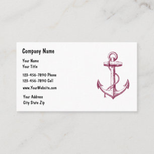SImple Boating Business Cards