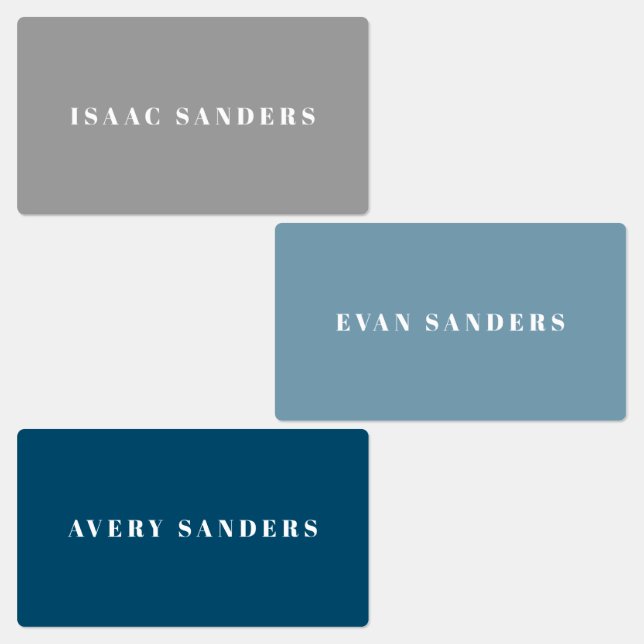 Simple Boho Rainbow Waterproof Name (Group)