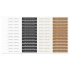 Simple Boho Rainbow Waterproof Name