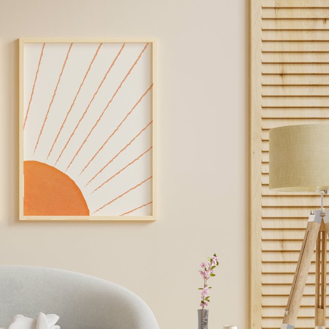 Simple Boho Sunshine  Poster (Simple Boho Sunshine Poster)