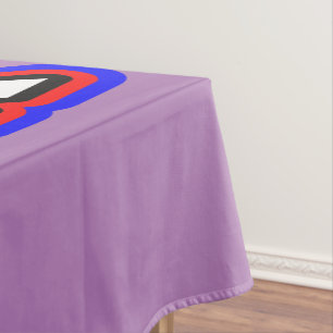 Simple Bold Best Cat Mum Ever Typography Tablecloth