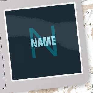 Simple Bold Customisable Monogrammed Name 