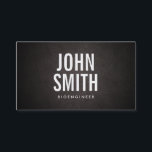 Simple Bold Text Bioengineer Business Card<br><div class="desc">Simple Bold Text Bioengineer Business Card.</div>