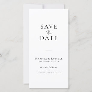 Simple Bookmark Photo Booth Save The Date
