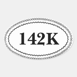 Simple Border Oval Labels